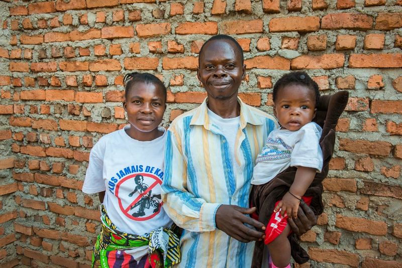 In the DRC, Mokili developed greater respect for his wife through the Men's Engagement Program
