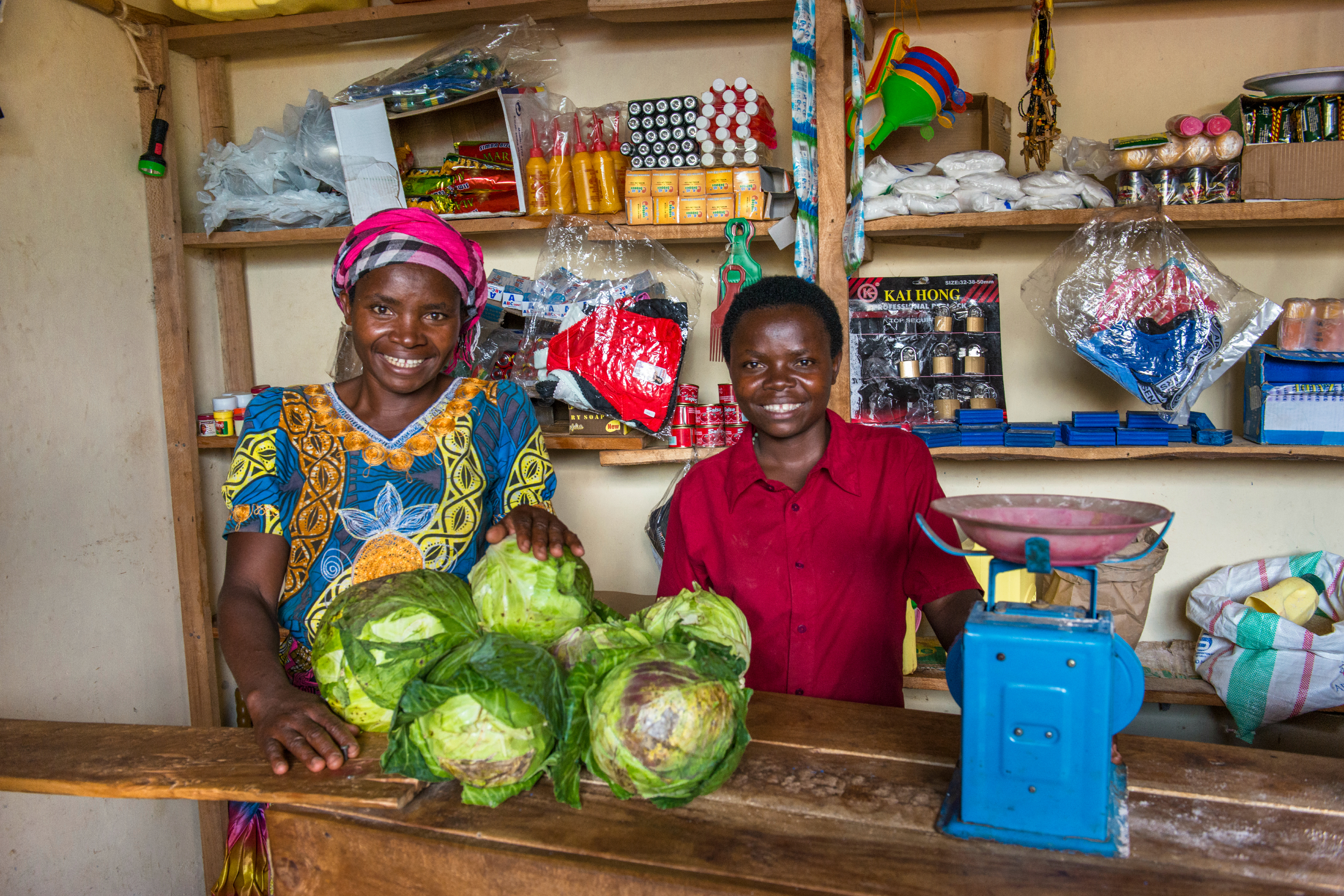 Program graduate puts her business skills to work at a local market