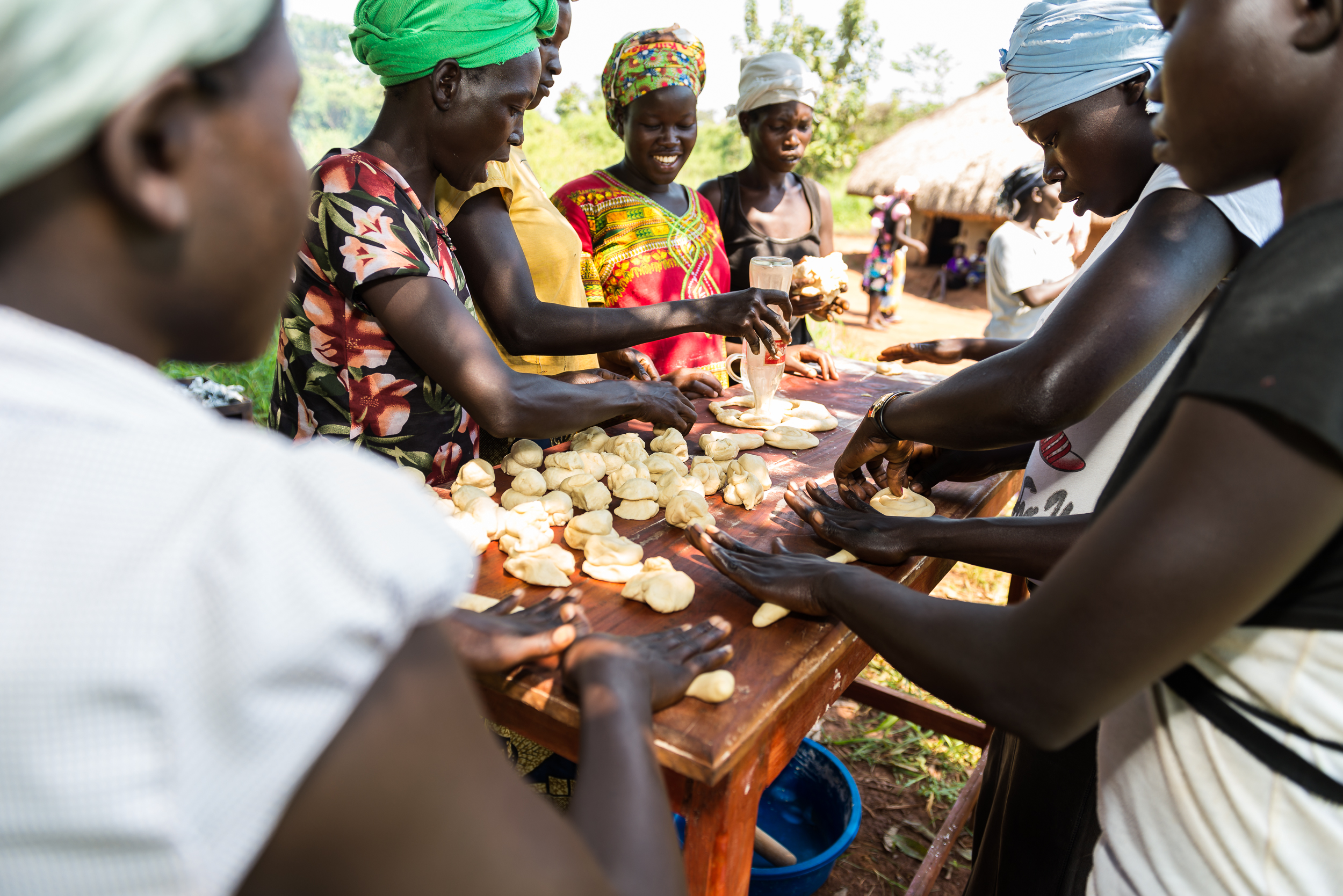 Program participants in South Sudan