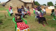 Coughing demonstration in South Sudan