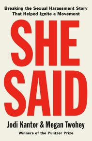 She Said by Jodi Kantor and Megan Twohey - Book Cover