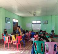 Rohingya Girls Life Skills Classes in Myanmar