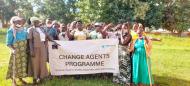 Change Agents from WfWI' program in South Sudan gather for a photo