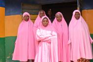 Hadiza with other members of her Change Agent group. Photo: Women for Women International  