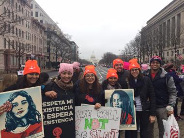 women's march attendees 