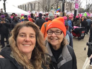 women's march participants 