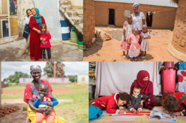 Pictures of mothers around the world in our programs