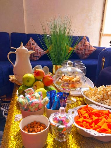 Sahar's home before the war