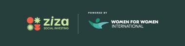 ziza banner green