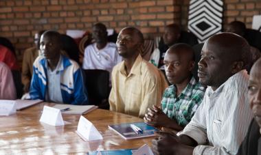 Men's Engagement program in Rwanda