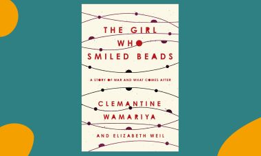 Book Club Banner - The Girl Who Smiled Beads by Clemantine Wamariya and Elizabeth Weil