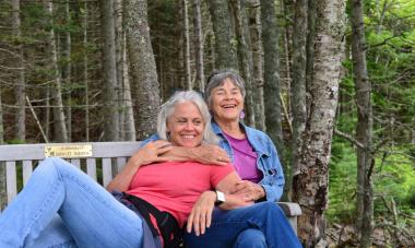 Laurie Adams and Her Mother