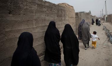 Women Fleeing Afghanistan