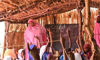 Rudugungu School was set up by change agents in Bauchi.