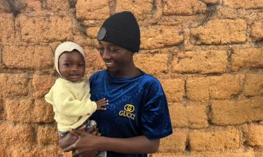 Nerat and her son