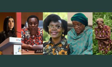 5 women fighting CRSV