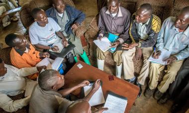 Men's Engagement Program Participants in DRC