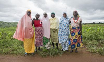 A group of women from Bachi State who have taken part in the 'Change Agents' advocacy training, led by Zainab. Credit: Monilekan