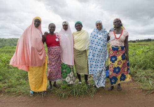 A group of women from Bachi State who have taken part in the 'Change Agents' advocacy training, led by Zainab. Credit: Monilekan